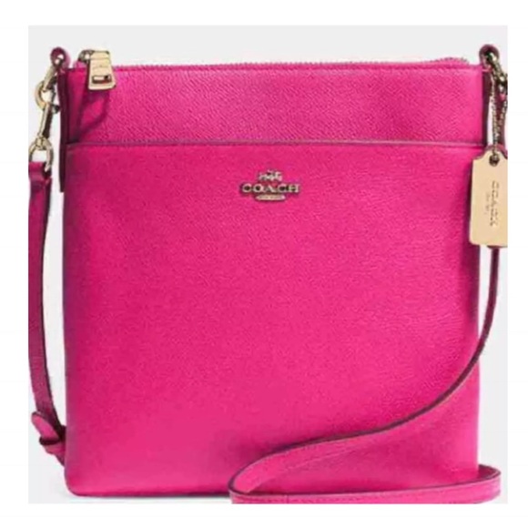 Coach Handbags - Coach North/South Swingpack in Pink Ruby